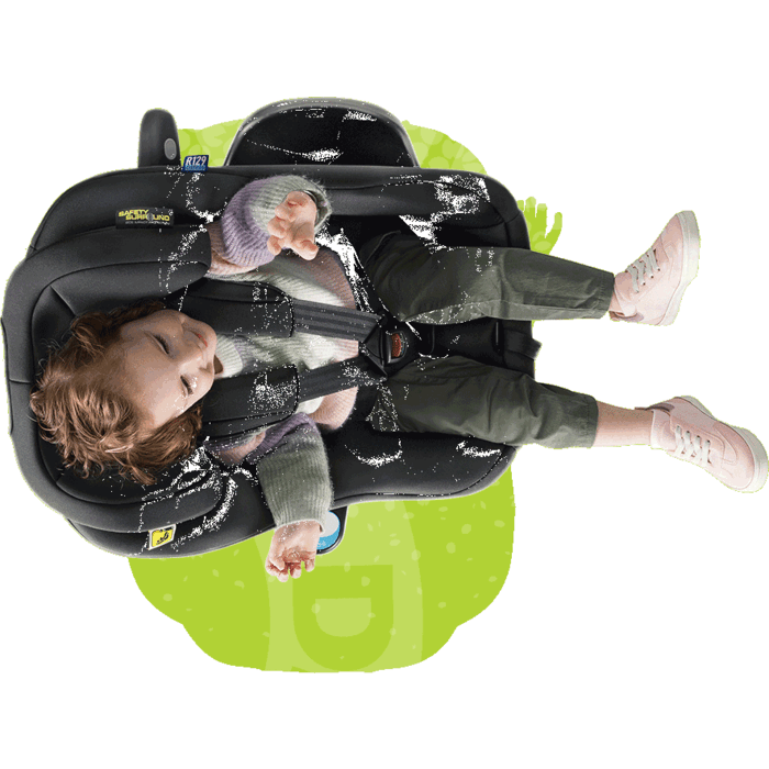 Seggiolino auto Graco Turn2Me™ DLX i‑Size R129 (dalla nascita fino a ~4 anni) 