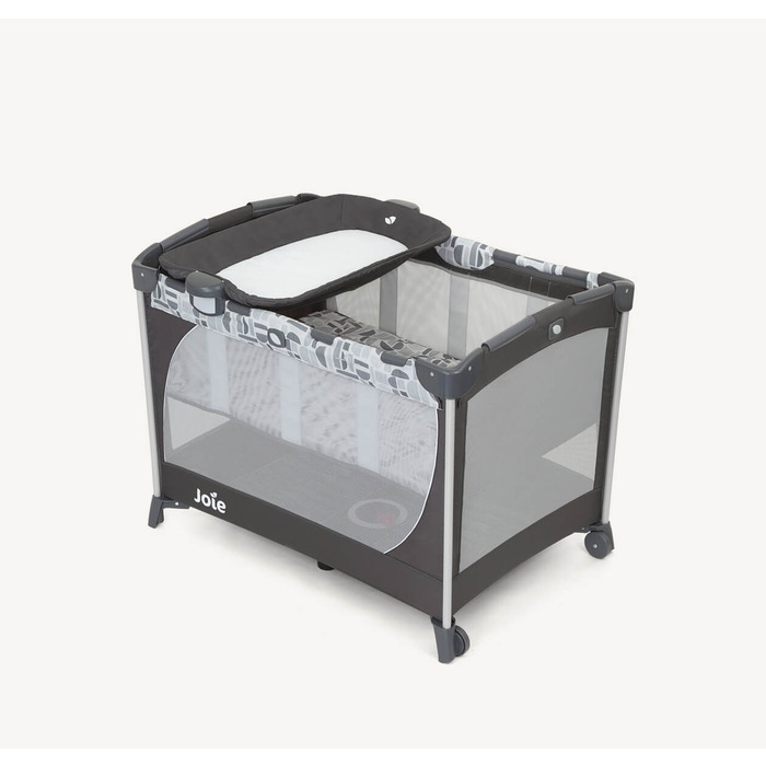 Joie Commuter Change – lettino da viaggio con fasciatoio (grigio/blu) 