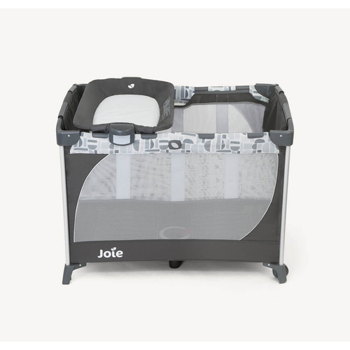 Joie Commuter Change – lettino da viaggio con fasciatoio (grigio/blu) 
