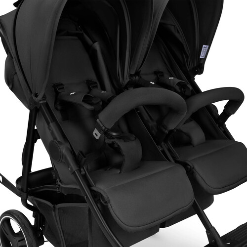 Cochecito Doble ABC Design D Two Negro 