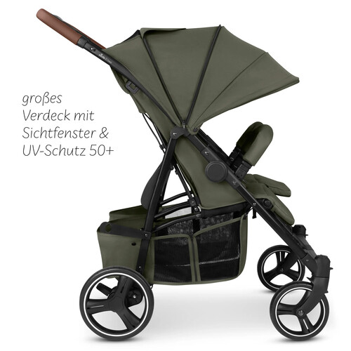 Cochecito Doble ABC Design D Two Negro 