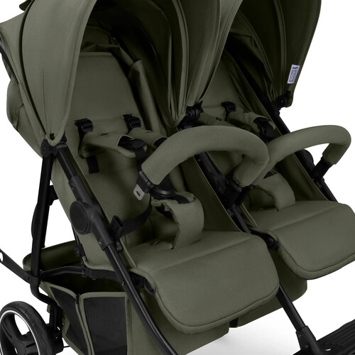 Cochecito Doble ABC Design D Two Negro 
