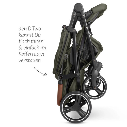 Cochecito Doble ABC Design D Two Negro 