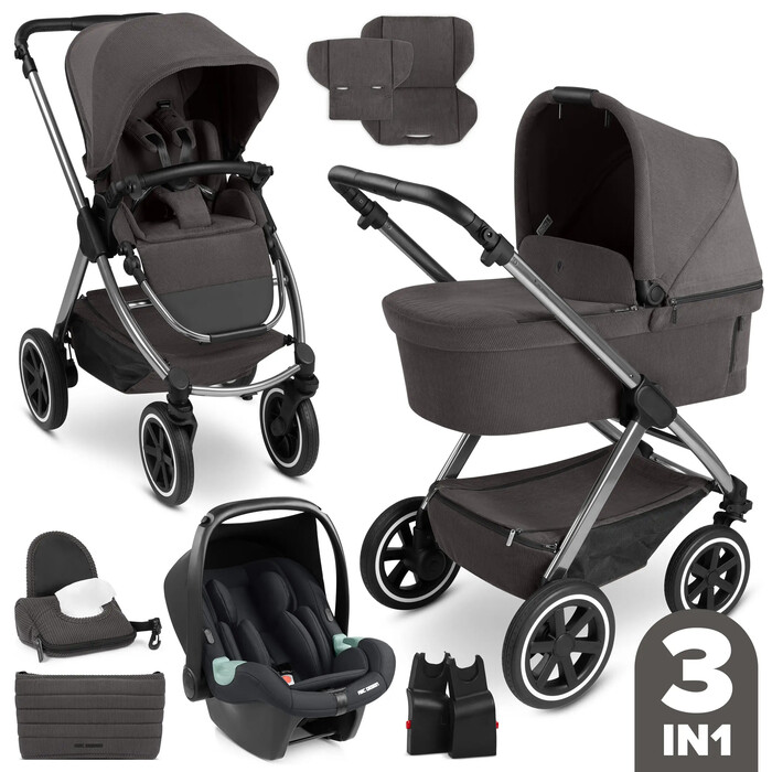 ABC Design Samba 2 3-in-1 stroller — color Almond 