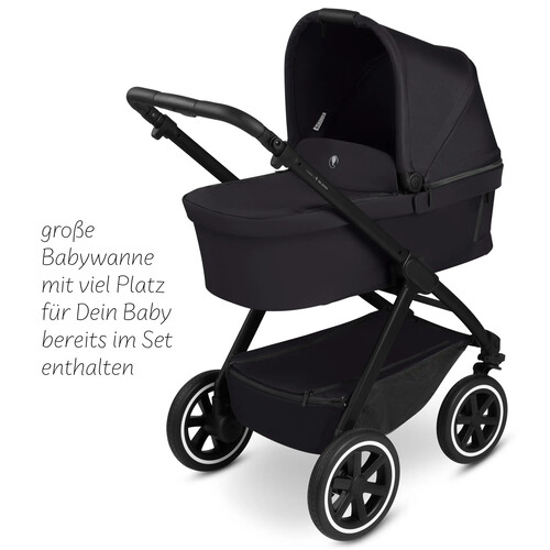 Коляска 3 в 1 ABC Design Samba 2 — колір Мигдаль Зображення