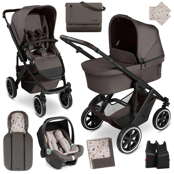 Passeggino 3 in 1 Salsa 5 Air con seggiolino auto — colore Teddy 