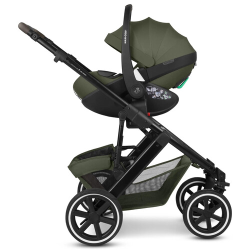 Passeggino 3 in 1 Salsa 5 Air con seggiolino auto Maxi-Cosi Pebble 360 Pro 2 — colore Avocado 