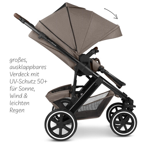 Passeggino 3 in 1 Salsa 5 Air con seggiolino auto Maxi-Cosi Pebble 360 Pro 2 — colore Avocado 