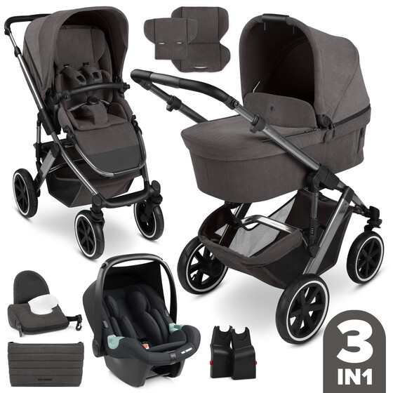 Passeggino 3 in 1 Salsa 5 Air — colore Mandorla 