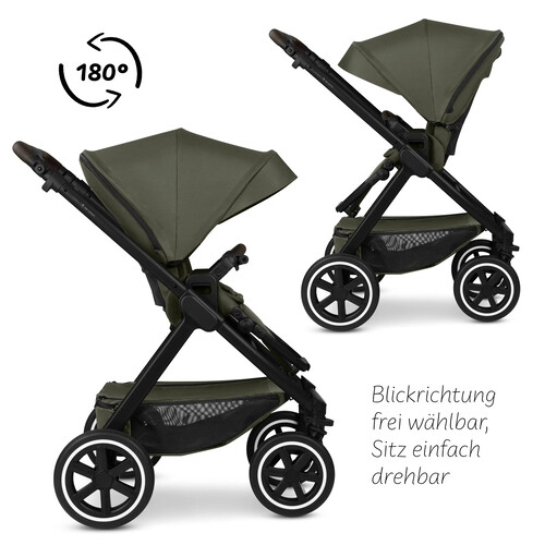 Комбінована коляска 2-в-1 ABC Design Samba 2 Мигдаль Зображення