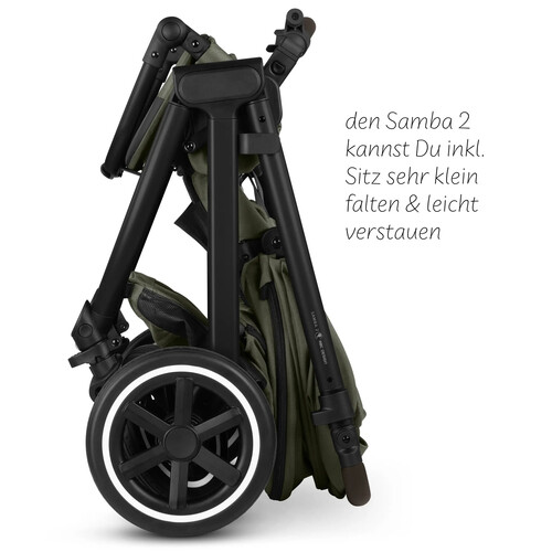 Комбінована коляска 2-в-1 ABC Design Samba 2 Мигдаль Зображення