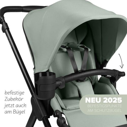 Комбінована коляска 2-в-1 ABC Design Samba 2 Мигдаль Зображення