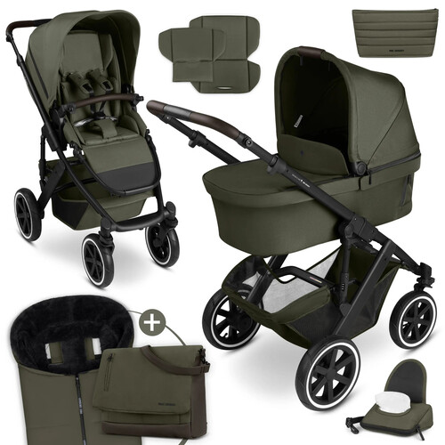 Комбінована коляска 2-в-1 ABC Design Salsa 5 Air Мигдаль Зображення