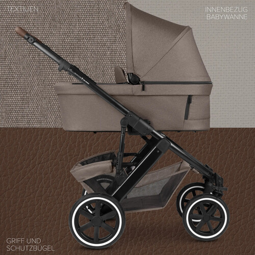 Комбінована коляска 2-в-1 ABC Design Salsa 5 Air Мигдаль Зображення