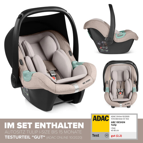 Passeggino 3 in 1 ABC Design Salsa 5 Run — colore Avocado 