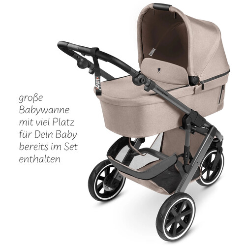 Passeggino 3 in 1 ABC Design Salsa 5 Run — colore Avocado 
