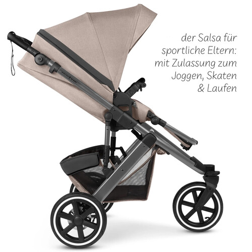 Passeggino 3 in 1 ABC Design Salsa 5 Run — colore Avocado 