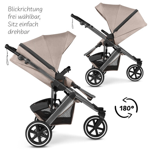Passeggino 3 in 1 ABC Design Salsa 5 Run — colore Avocado 
