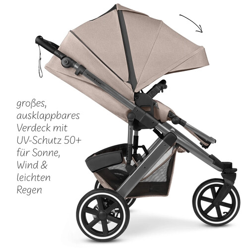 Passeggino 3 in 1 ABC Design Salsa 5 Run — colore Avocado 
