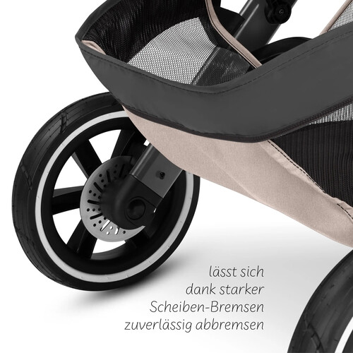Passeggino 3 in 1 ABC Design Salsa 5 Run — colore Avocado 