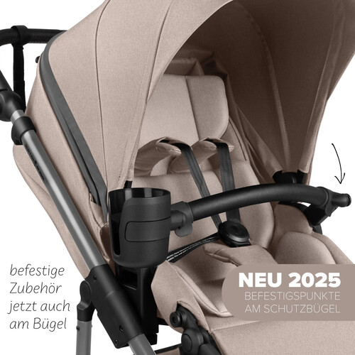 Passeggino 3 in 1 ABC Design Salsa 5 Run — colore Avocado 