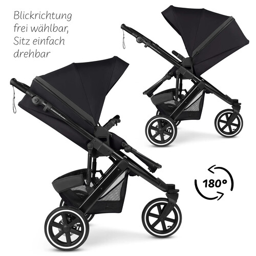 Passeggino 3 in 1 ABC Design Salsa 5 Run — colore Avocado 