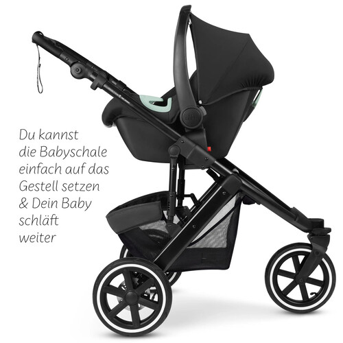 Passeggino 3 in 1 ABC Design Salsa 5 Run — colore Avocado 