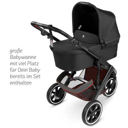 Passeggino 3 in 1 ABC Design Salsa 5 Run — colore Avocado 