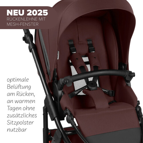 Passeggino 3 in 1 ABC Design Salsa 5 Run — colore Avocado 