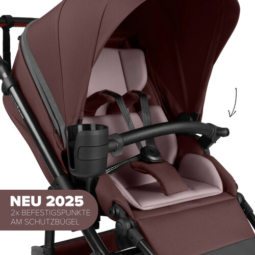 Passeggino 3 in 1 ABC Design Salsa 5 Run — colore Avocado 