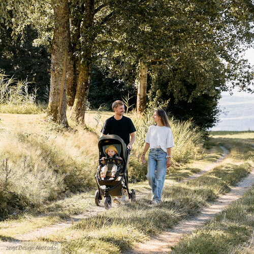 Passeggino 3 in 1 ABC Design Salsa 5 Run — colore Avocado 