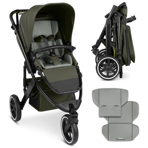 Poussette de sport Salsa 5 Run (avec homologation sportive) — Avocado 