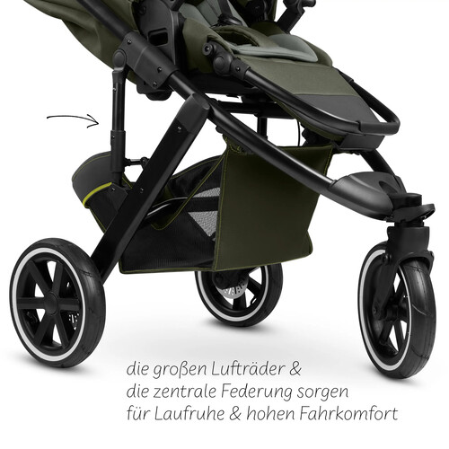 Poussette de sport Salsa 5 Run (avec homologation sportive) — Avocado 