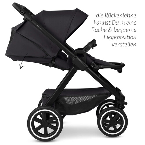 Коляска 3в1 Samba 2 з автокріслом Maxi-Cosi Pebble 360 Pro 2 — колір Вугільний Зображення