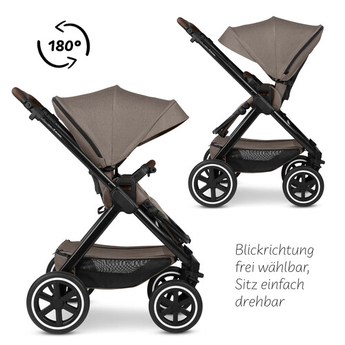 Коляска 3в1 Samba 2 з автокріслом Maxi-Cosi Pebble 360 Pro 2 — колір Вугільний Зображення