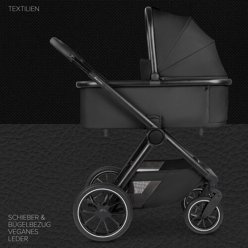 Passeggino 2 in 1 Stroller S Three – Nero 