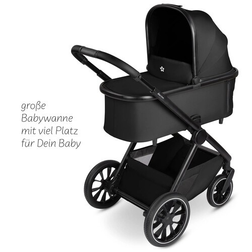 Passeggino 2 in 1 Stroller S Three – Nero 