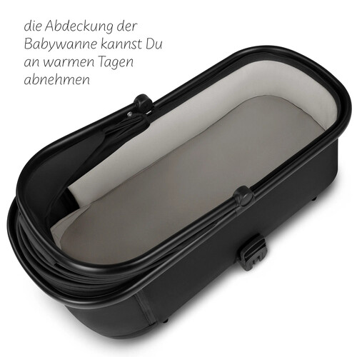 Passeggino 2 in 1 Stroller S Three – Nero 