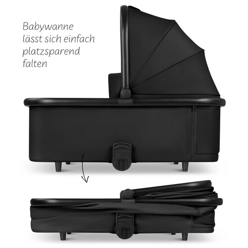 Passeggino 2 in 1 Stroller S Three – Nero 