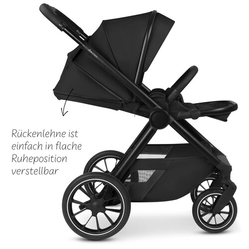 Passeggino 2 in 1 Stroller S Three – Nero 