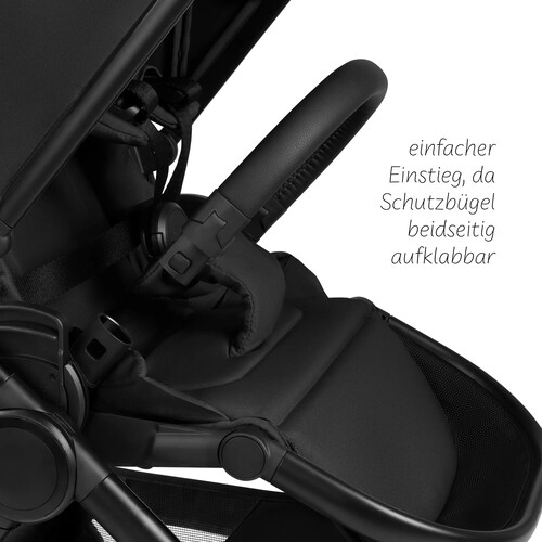 Passeggino 2 in 1 Stroller S Three – Nero 