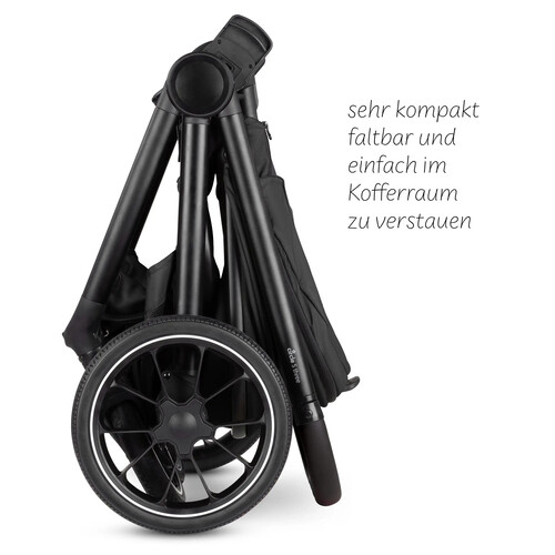 Passeggino 2 in 1 Stroller S Three – Nero 