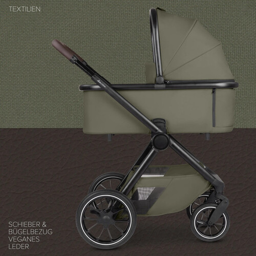 Passeggino 2 in 1 Stroller S Three – Nero 