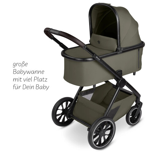 Passeggino 2 in 1 Stroller S Three – Nero 