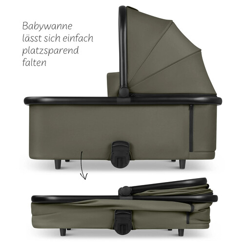 Passeggino 2 in 1 Stroller S Three – Nero 