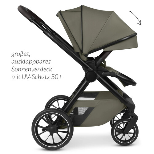 Passeggino 2 in 1 Stroller S Three – Nero 