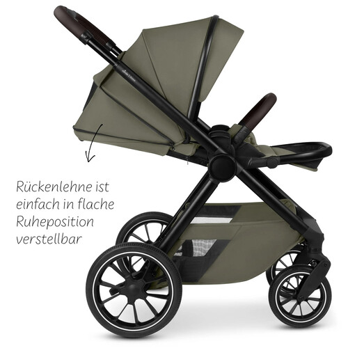 Passeggino 2 in 1 Stroller S Three – Nero 