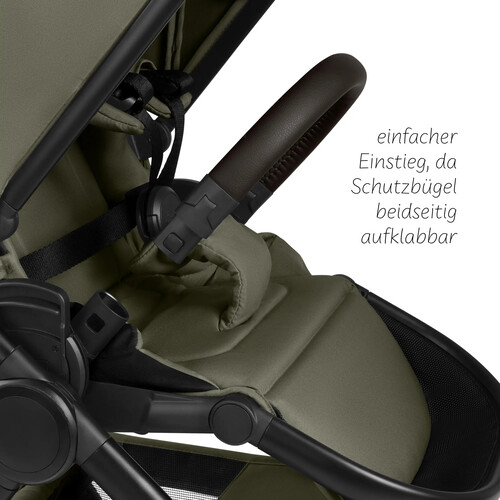 Passeggino 2 in 1 Stroller S Three – Nero 