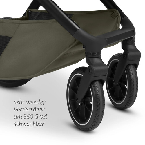 Passeggino 2 in 1 Stroller S Three – Nero 