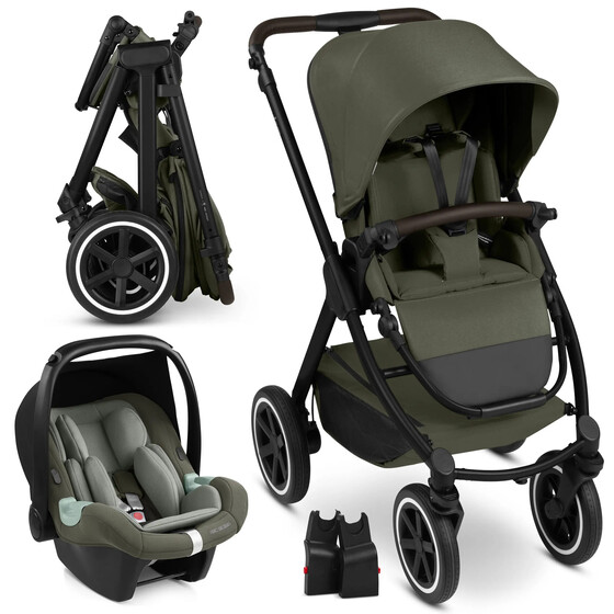 Ensemble de voyage Samba 2 avec sièges auto pour nouveau-nés — Avocat 